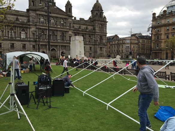 Getting Ready for the Glasgow 420 Event