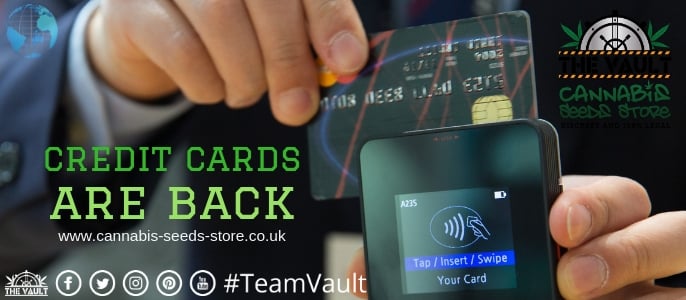 credit cards are back