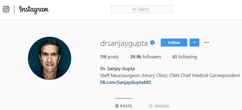 Cannabis Influencer Dr Sanjay Gupta