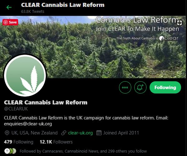 Cannabis Law Reform - CLEAR