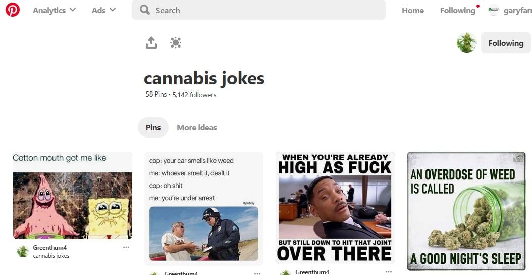 Cannabis Jokes