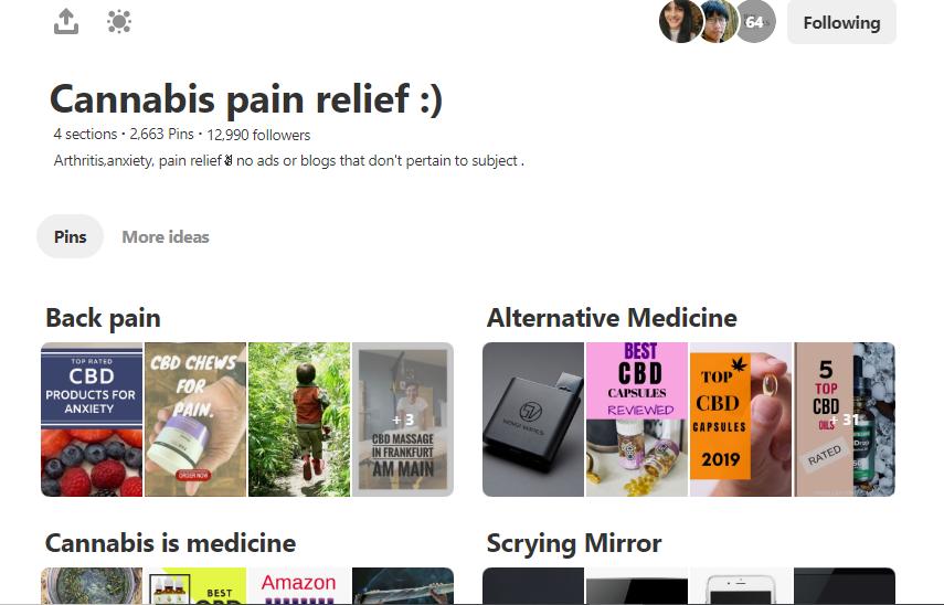 Cannabis Pain Relief