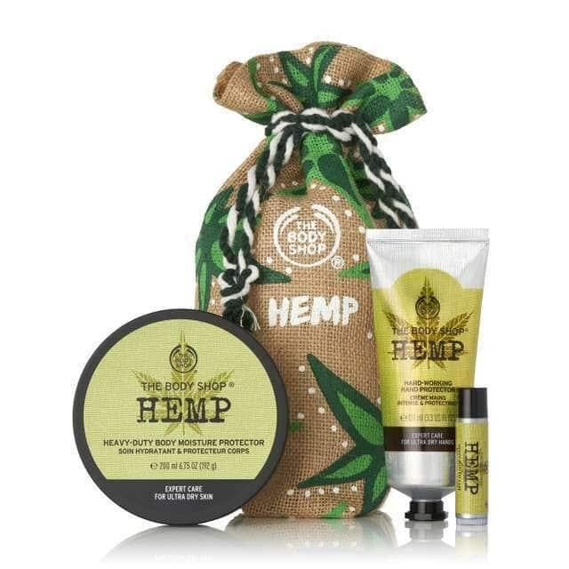 Hemp set from the body shop