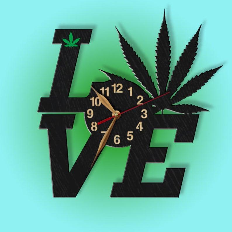 Cannabis Clock