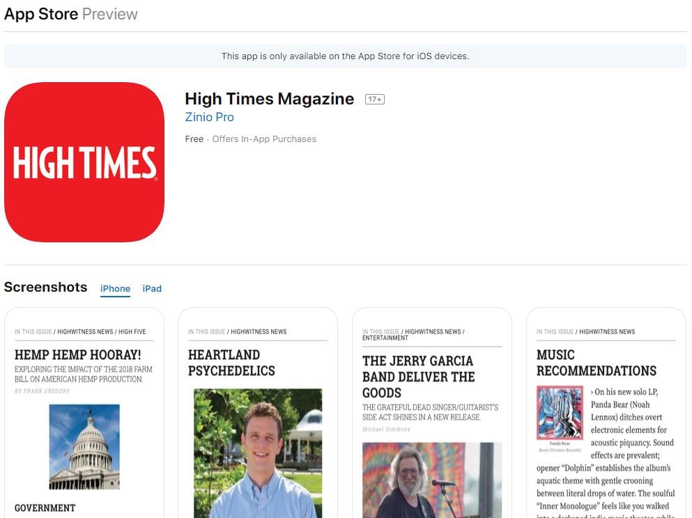 High Times Cannabis Magazine High Times Cannabis Magazine