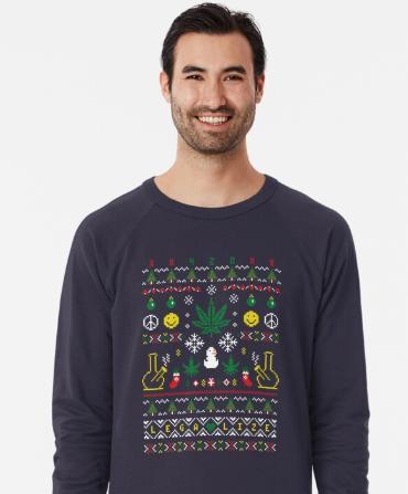 Stoner Christmas Jumper