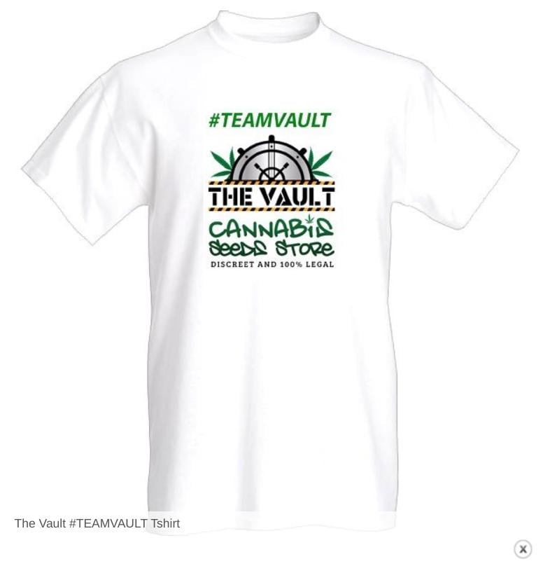 The Vault Cannabis Seed T Shirt