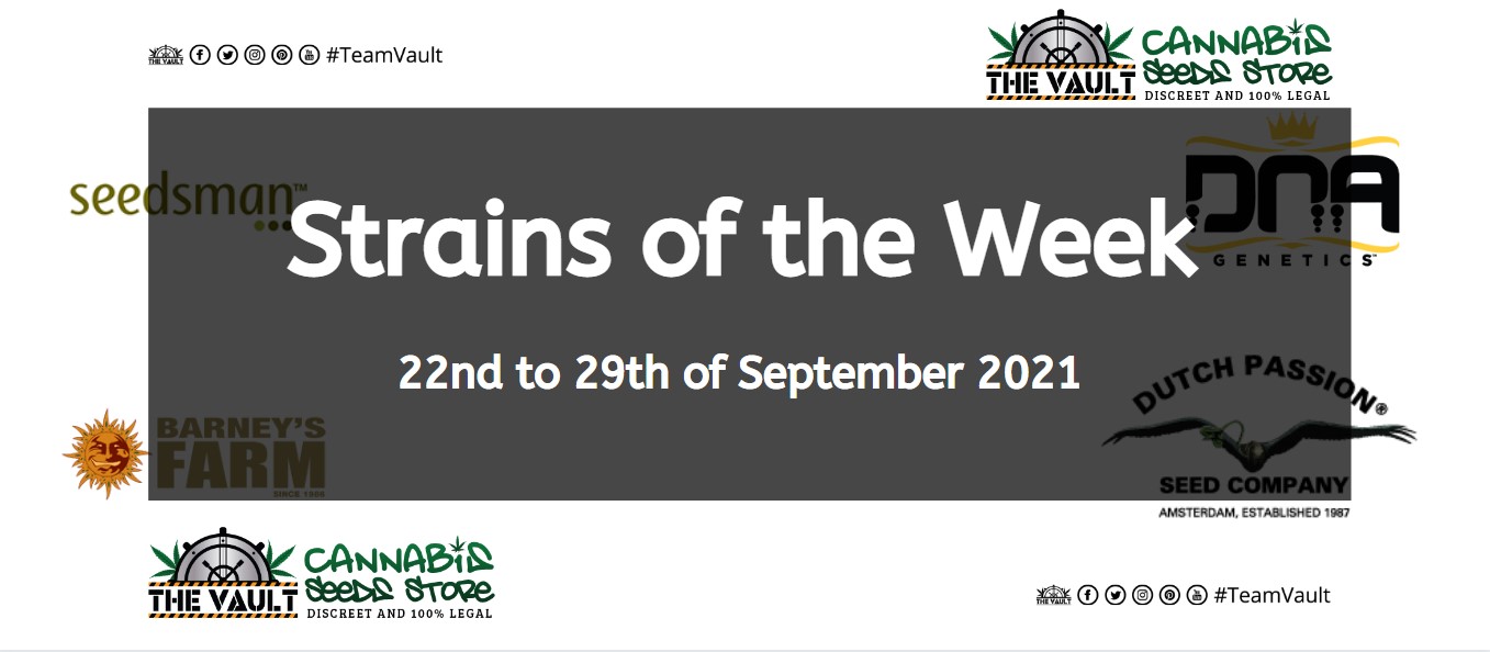 Strains of the Week – 22nd to 29th of September 2021