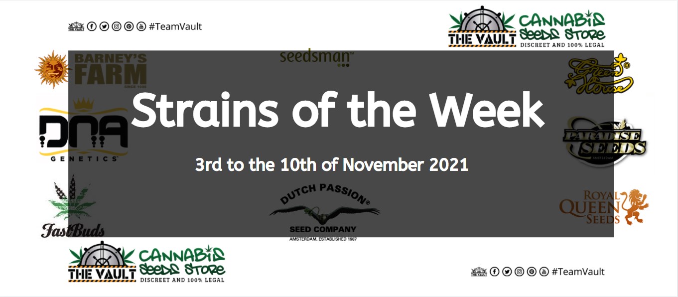 Strains of the Week – 3rd to the 10th of November 2021