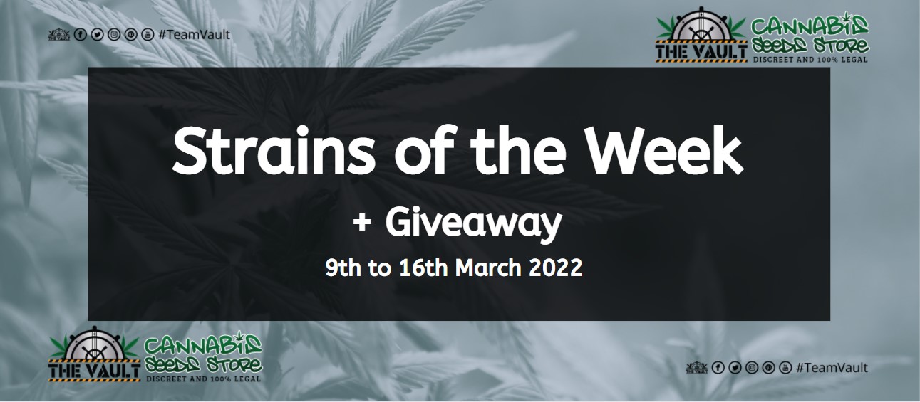 Strains of the Week Giveaway – 9th to 16th March 2022