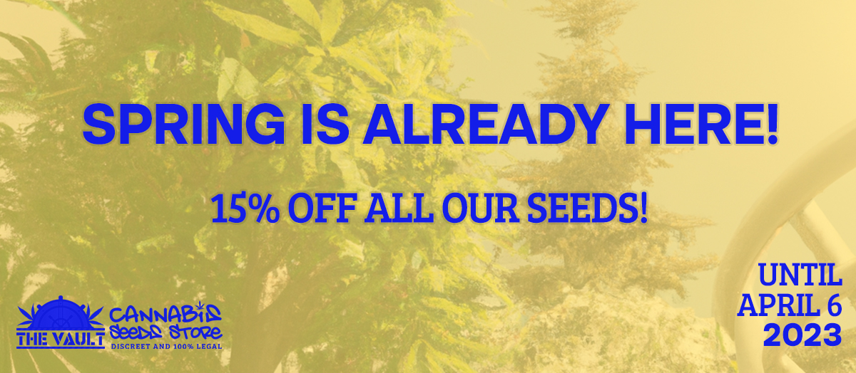 Spring Is Here! 15% Off Promo