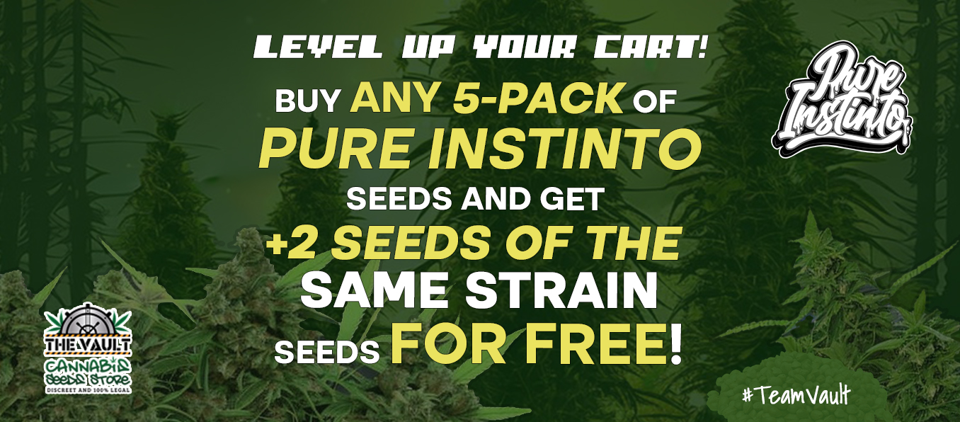 Pure Instinto Buy Any 5 Pack And Get 2 FREE Seeds Of The Same Strain