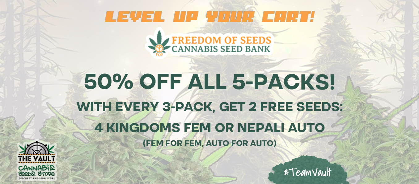 Freedom of Seeds Giveaway 3+2 and 50% Off