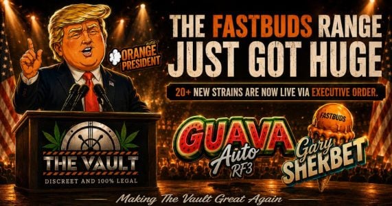 Fastbuds Seeds Expansion: 20+ New Strains Drop at The Vault