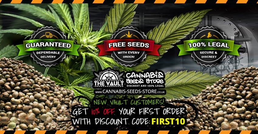 Buy Cannabis Seeds UK Vault FIRST10
