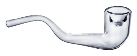 13cm  Glass  Pipe  Bent  Stem