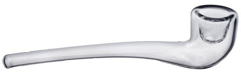 13cm  Glass  Pipe  Straight  Stem