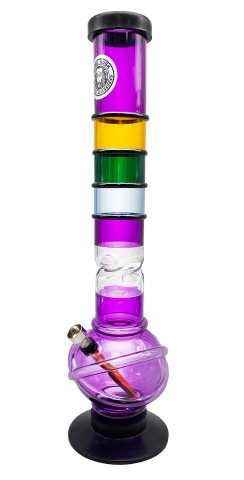 Basil  Bush  Acrylic  Ice  Twist  Bong 40cm