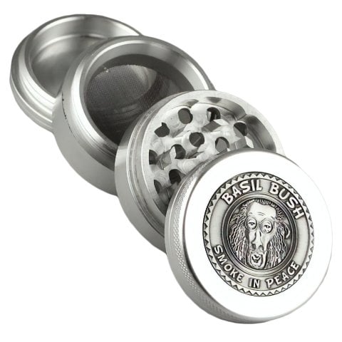 Basil  Bush  Basil  Bush 50mm 4  Part  Aluminium  Grinder