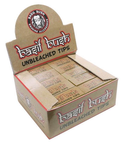 Basil  Bush  Basil  Bush  Unbleached  Filter  Tips