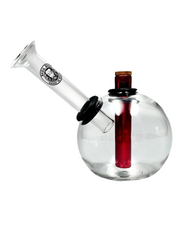 Basil  Bush  Bubble  Glass  Bong