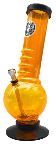 Basil  Bush  Bubble  Hand  Grip  Acrylic  Bong