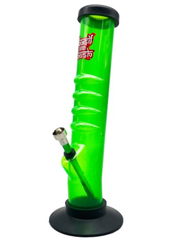 Basil  Bush  Grabber  Acrylic  Hand  Grip  Bong