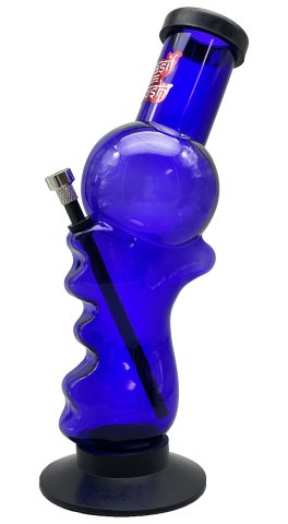 Basil  Bush  Seized  Acrylic  Pistol  Grip  Bong