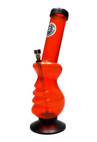 Basil  Bush  Slim  Acrylic  Hand  Grip  Bong