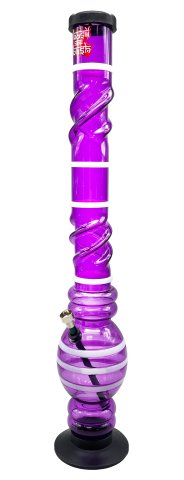 Basil  Bush  Spinner  Acrylic  Bong