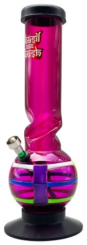 Basil  Bush  Twist  And  Shout  Acrylic  Ice  Twist  Bong