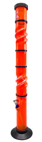 Basil  Bush  Twister  Acrylic  Bong