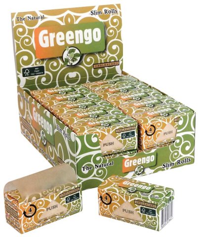 Greengo  Greengo  Unbleached  Slim  Rolls 44mm