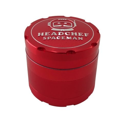 Headchef  Headchef  Spaceman 55mm 4  Part  Grinder  Mars  Red