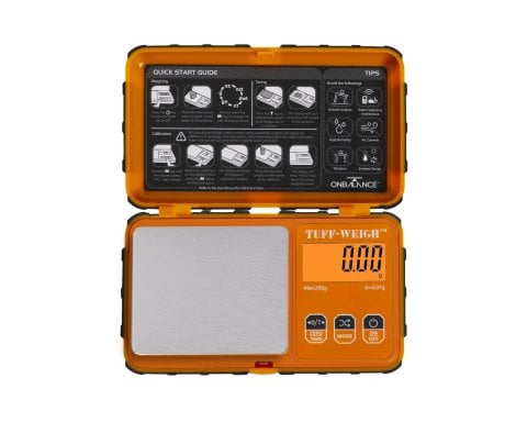 On  Balance  Orange  Tuff  Weigh  Impact  Resistant  Scale 200g  X 0 01g