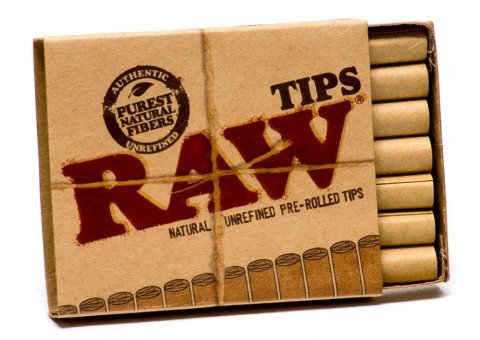 Raw  Raw  Pre  Rolled  Tips