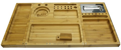 Raw  Raw  Triple  Flip  Magnetic  Bamboo  Tray