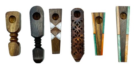 Small  Flat  Wooden  Pipe