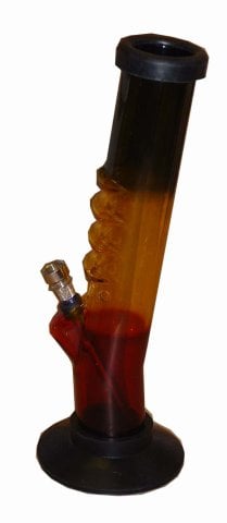 30cm  Acrylic  Pistol  Grip  Bong 21a
