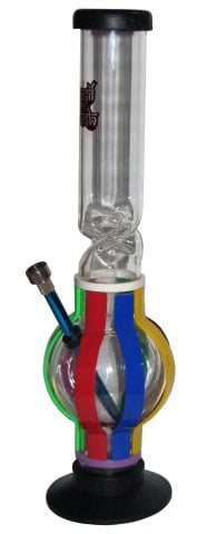 40cm  Acrylic  Ice  Twist  Bong 597