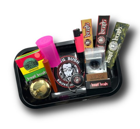 Basil  Bush  Deluxe  Smokers  Tray  Sets 27cm  X 16  Cm 1