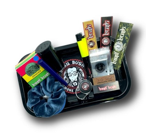 Basil  Bush  Deluxe  Smokers  Tray  Sets 27cm  X 16  Cm