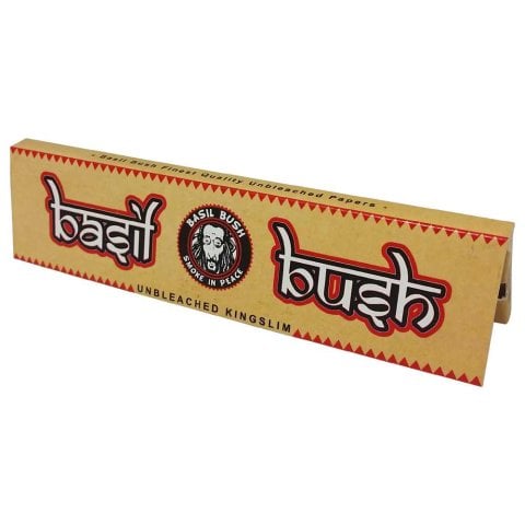 Basil  Bush  Unbleached  Kingsize  Slim