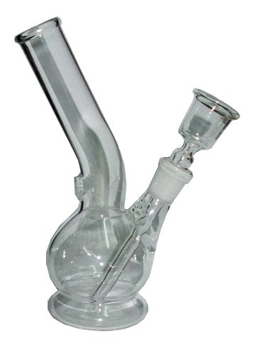 Bent  Stem  Glass  Bong