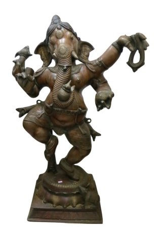 Brass  Ganesh  Statue 107cm  X 51kg