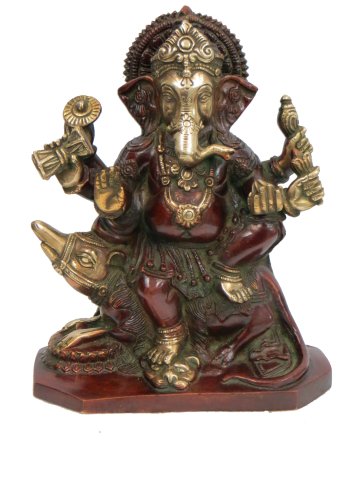 Brass  Ganesh  Statue 23cm26kg