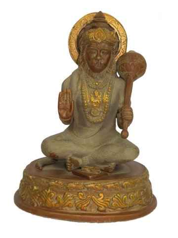 Brass  Hanuman  Statue 20cm21kg