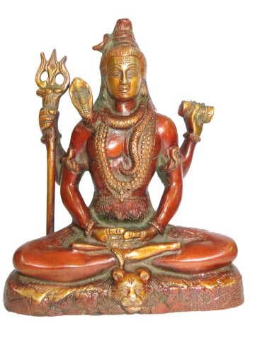 Brass  Shiva  Statue 20cm24kg