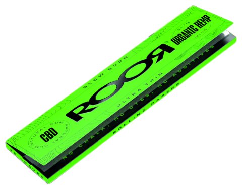 Cbd  Roor  Green  Organic  Hemp  Ultra  Slim  Papers   Tips 1