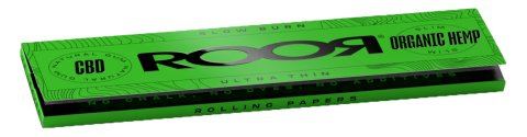Cbd  Roor  Green  Organic  Hemp  Ultra  Slim  Papers   Tips 2